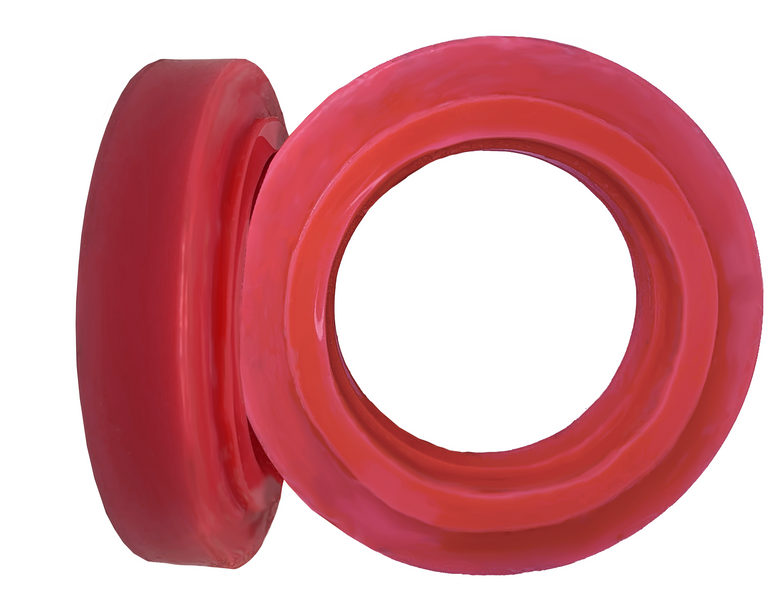 Проставки передние на опорный подшипник полиуретановые Peugeot 208 (2012-2019) 36011R20-PE07 фото