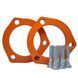 Проставки передні на верх опори алюмінієві Nissan Primera P12 4WD (2001-2007) 30 мм 02004M30-S10-NI10 фото 3