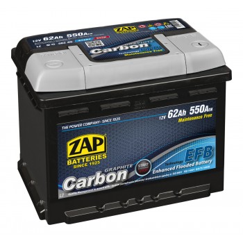 АКБ ZAP Carbon Start Stop EFB 6СТ-80Аз 750А R (580 08)